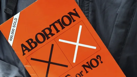 Imagen de un libro sobre el aborto Imagen de un libro sobre el aborto