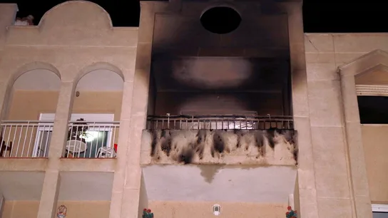 Casa incendiada en Albolote, Granada Casa incendiada en Albolote, Granada