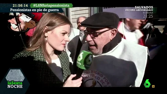 laSexta Noche acompaña a los pensionistas en su lucha laSexta Noche acompaña a los pensionistas en su lucha
