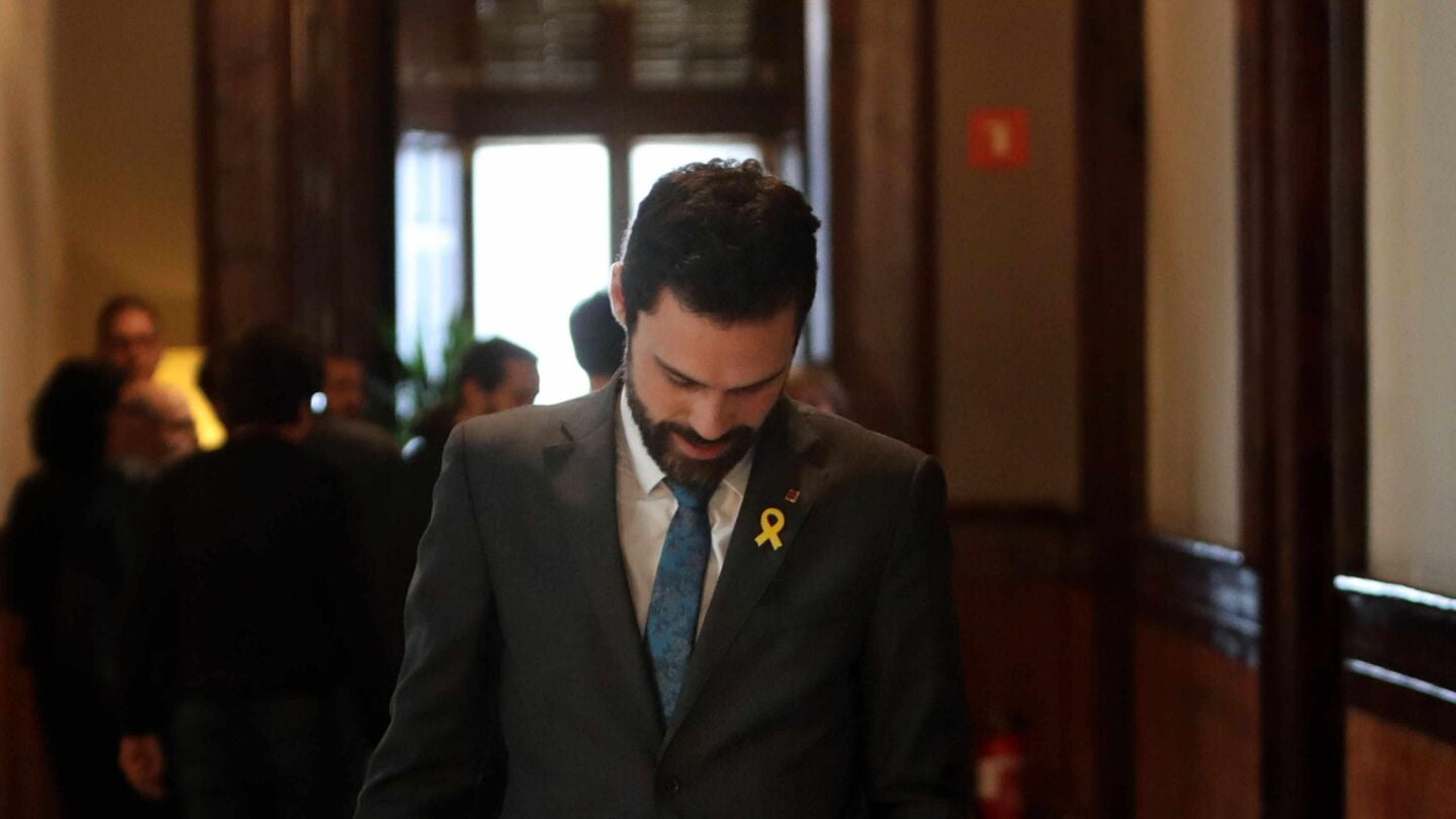 El president del Parlament, Roger Torrent