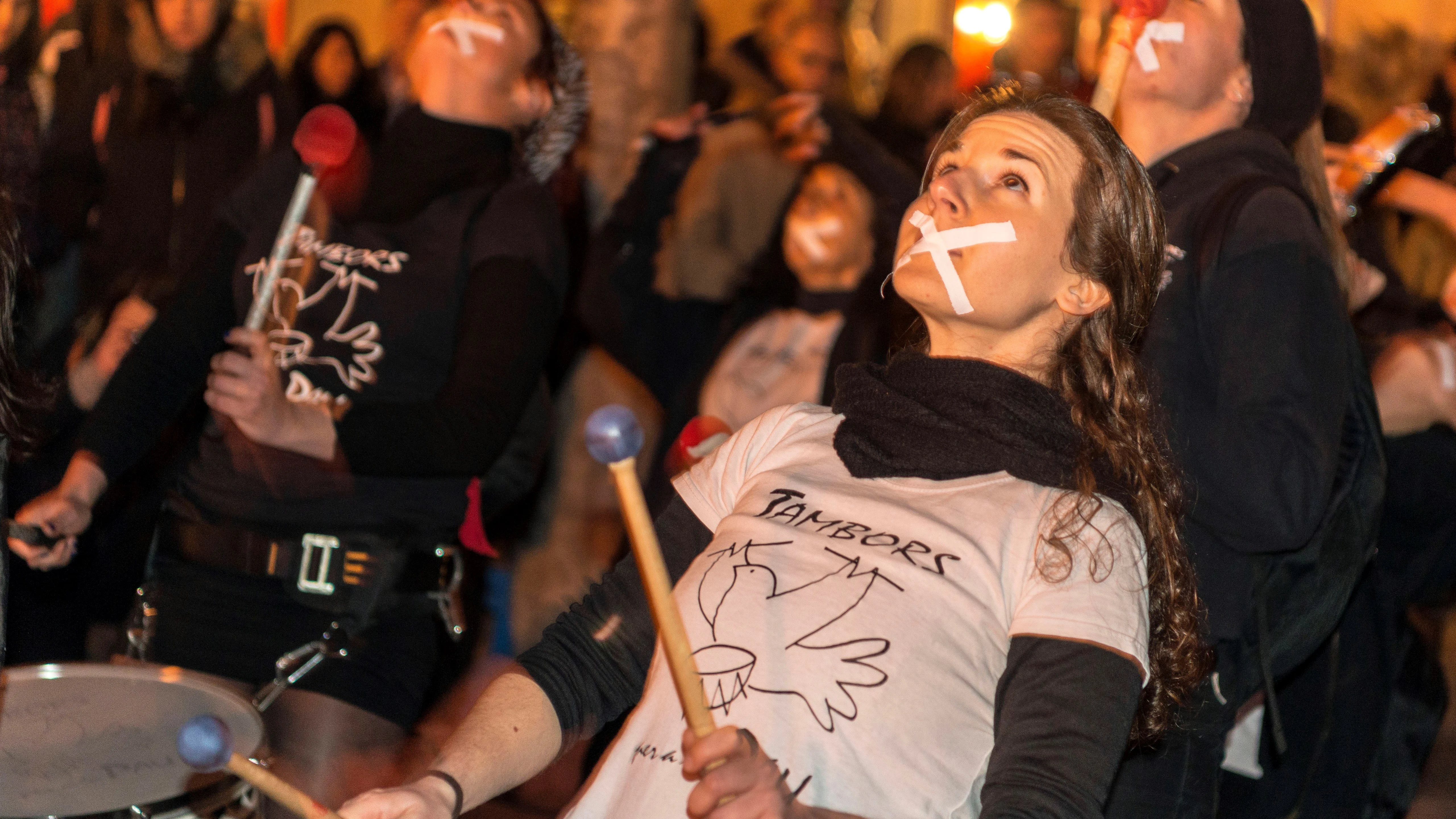  Manifestación en la plaza del Ayuntamiento de Palma en apoyo a Valtonyc