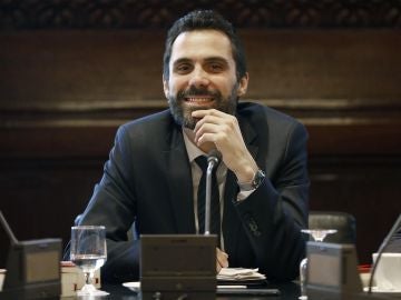 El presidente del Parlament, Roger Torrent El presidente del Parlament, Roger Torrent