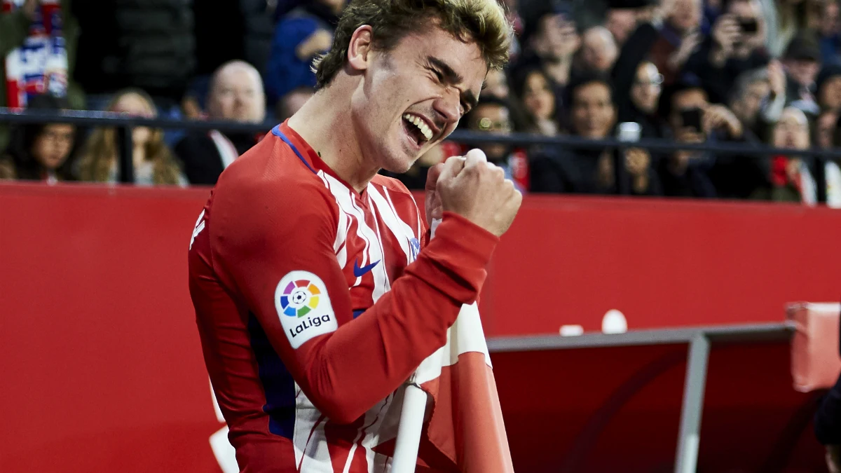 Antoine Griezmann celebra un gol