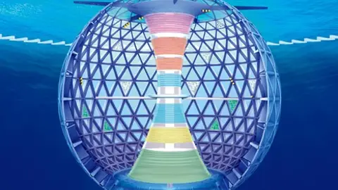 Ciudad bajo el agua Ciudad bajo el agua