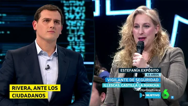 Albert Rivera y Estefanía Expósito