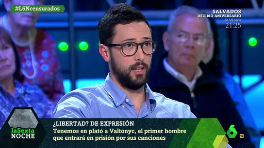 Valtonyc en laSexta Noche Valtonyc en laSexta Noche