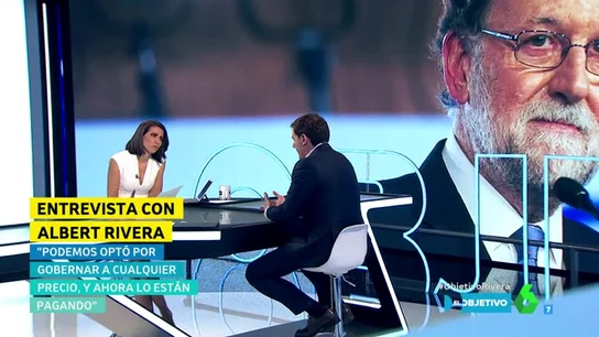 Albert Rivera en El Objetivo Albert Rivera en El Objetivo