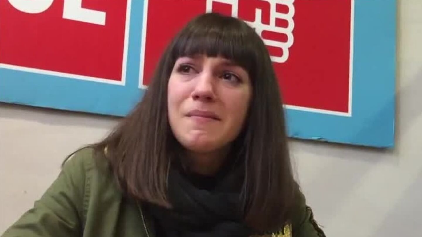 Sandra Carrasco, hija del concejal socialista asesinado por ETA