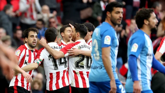 El Athletic celebra un gol El Athletic celebra un gol