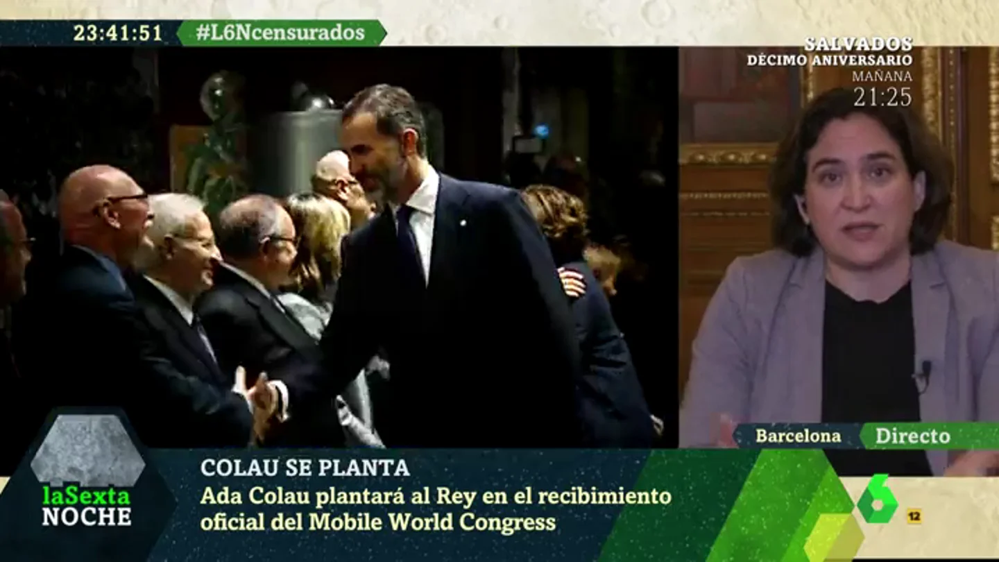 Ada Colau en laSexta Noche Ada Colau en laSexta Noche