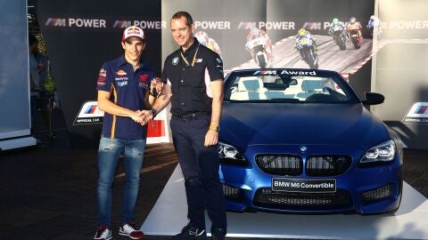 BMW M award, Marc Marquez, Valencia MotoGP 2015