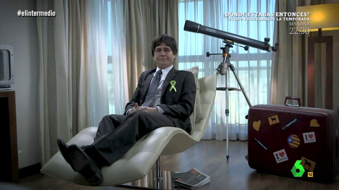 Joaqu&iacute;n Reyes, como Carles Puigdemont