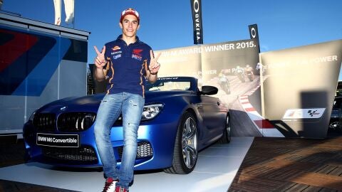 BMW M award, Marc Marquez, Valencia MotoGP 2015