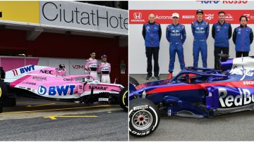 Force India y Toro Rosso presentan sus monoplazas para 2018