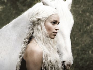 El personaje Daenerys Targaryen de 'Juego de Tronos ' El personaje Daenerys Targaryen de 'Juego de Tronos '