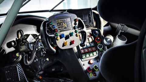 Porsche 911 RSR GTE interior