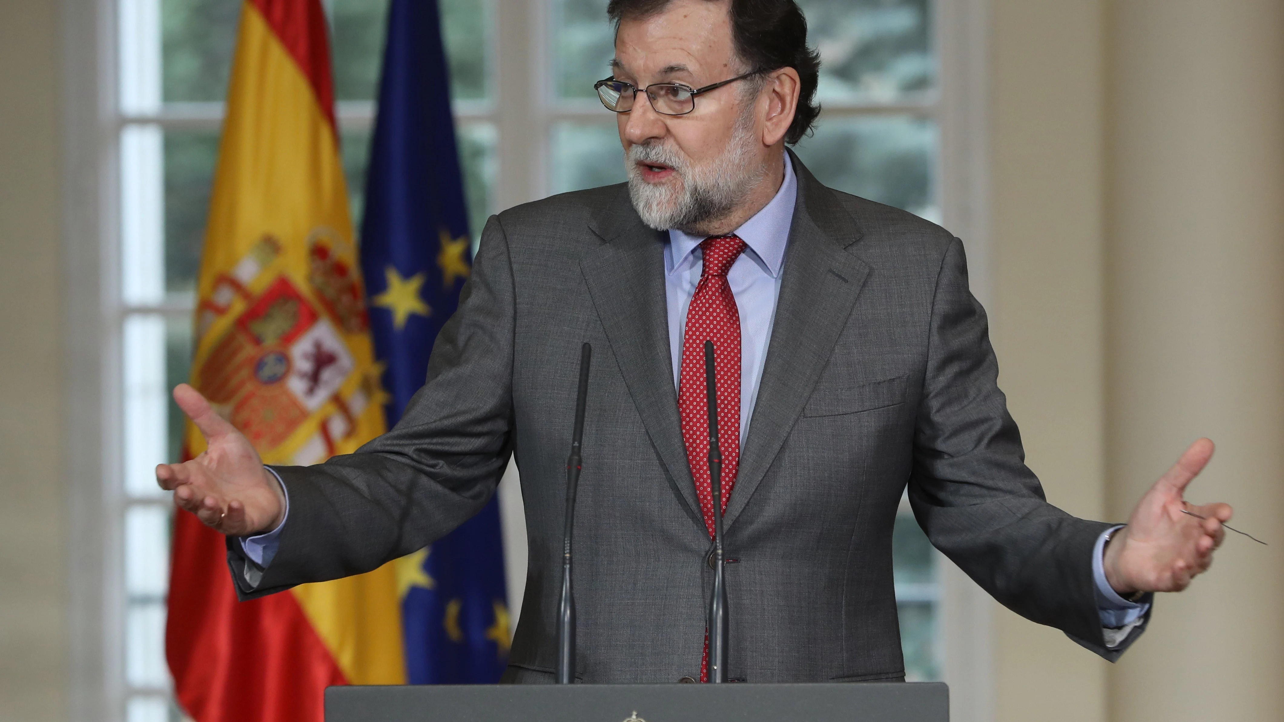 El presidente del Gobierno, Mariano Rajoy