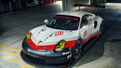 Porsche 911 RSR GTE 2017 delantera
