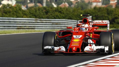 Charles Leclerc Ferrari Test Hungaroring 2017