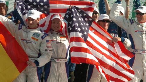 Podio Daytona 24 Horas 2009