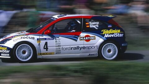 Carlos Sainz Rally Catalunya 2002