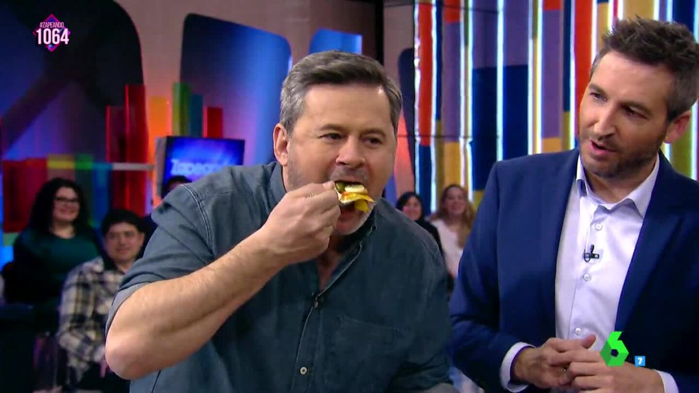 Miki Nadal demuestra que tiene un est&oacute;mago a prueba de bombas mezclando los antojos m&aacute;s raros de las embarazadas