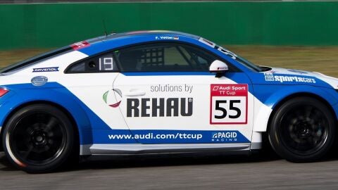 Fabian Vettel Audi Sport TT Cup 2017 Test