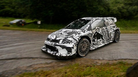 Volkswagen Polo R WRC Test