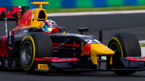 Pierre Gasly GP2 Hungria 2016