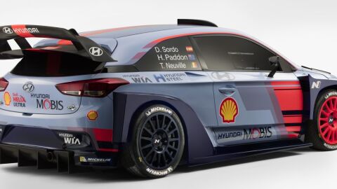 i20 Coupe WRC - three quarters rear