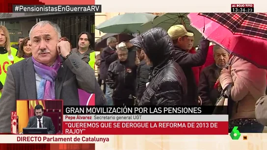 Pepe Álvarez, UGT Pepe Álvarez, UGT