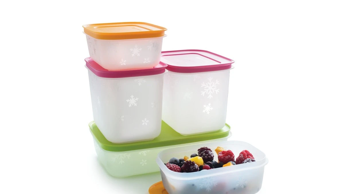 Las mejores ofertas en Congelación Tupperware plástico libre de BPA  Contenedores de Almacenamiento de alimentos de contenedores