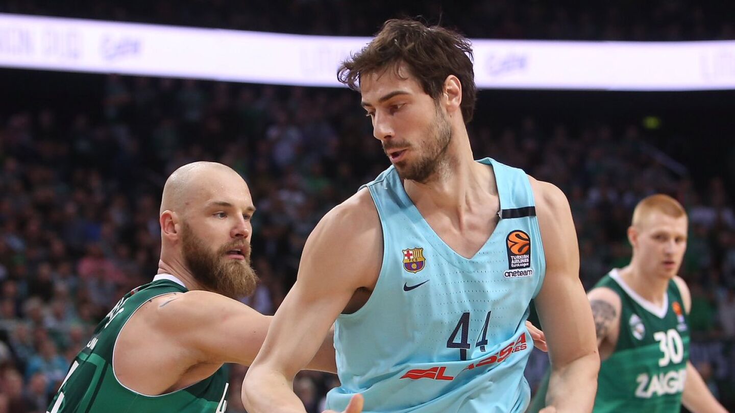 Tomic postea ante el Zalgiris