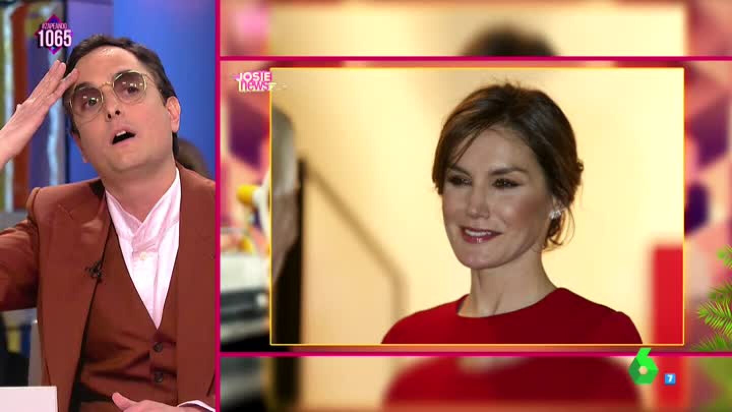 Josie comenta el posible relleno de p&oacute;mulos de la reina Letizia