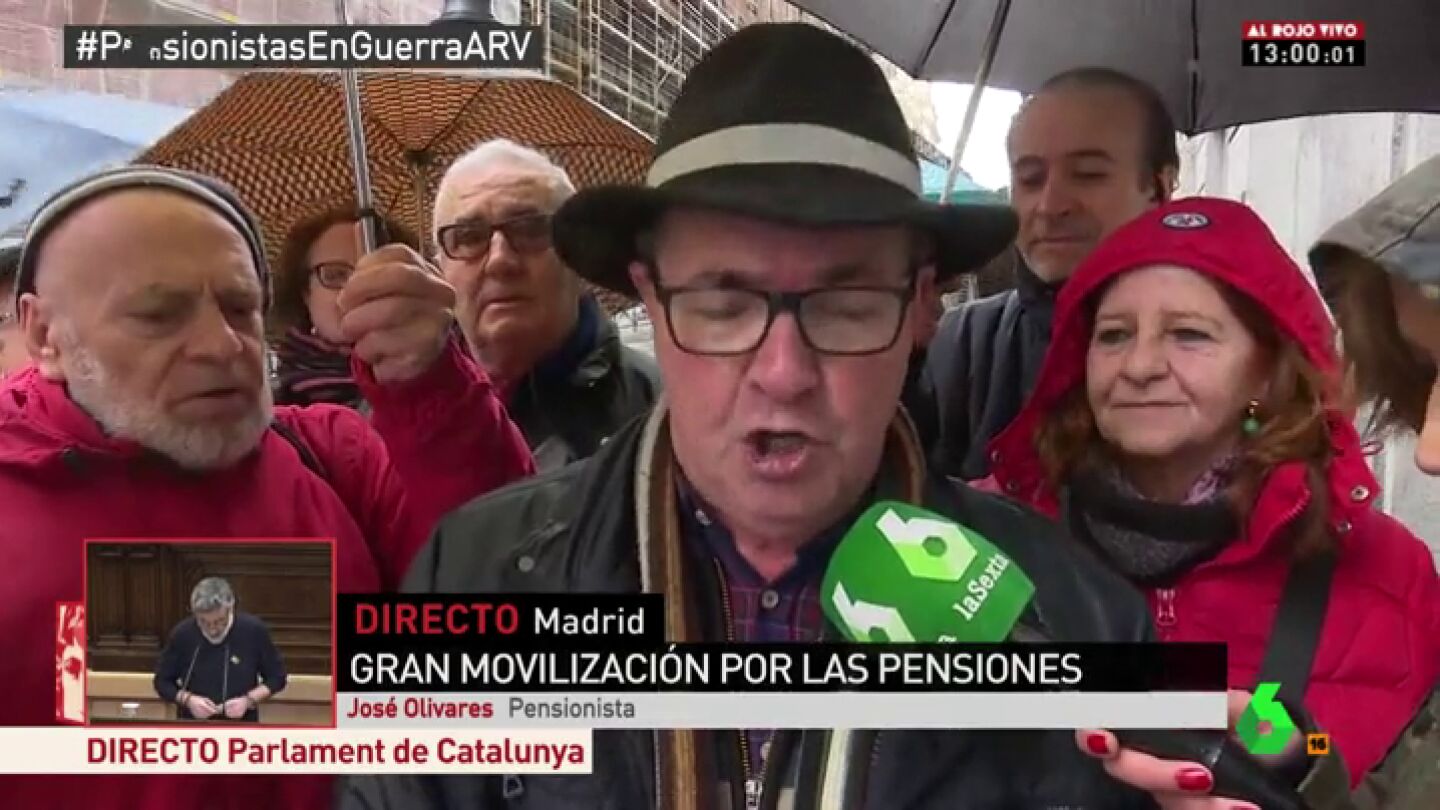Jos&eacute; Olivares, pensionista