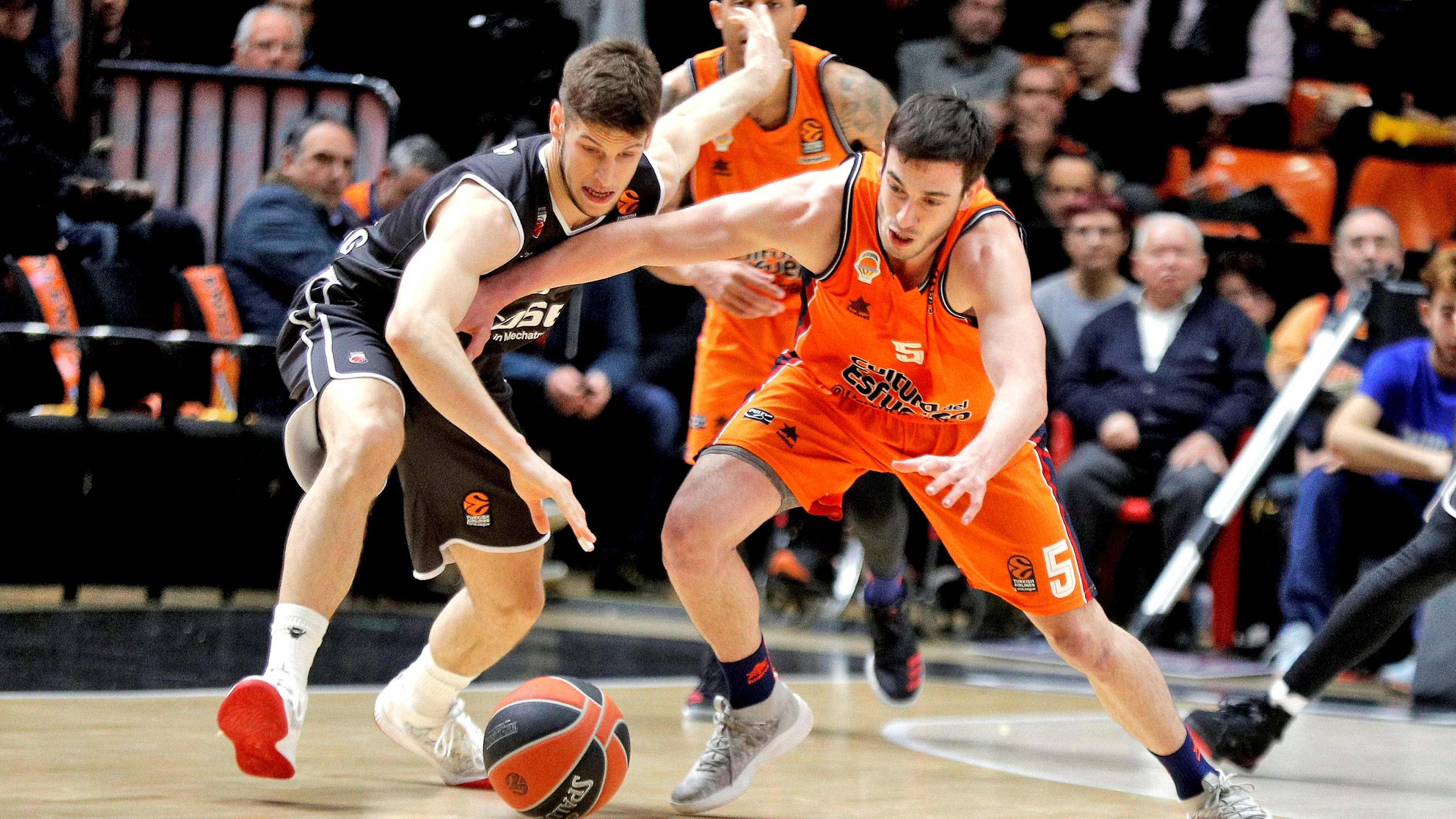 Momento del Valencia Basket - Brose Bamberg