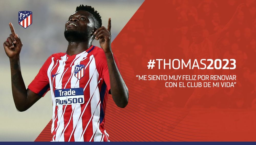 Thomas Partey renueva con el Atlético