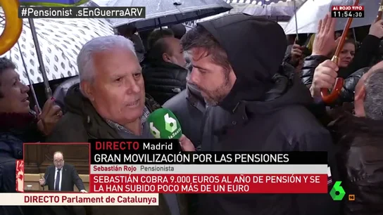 Sebatián Rojo, pensionista Sebatián Rojo, pensionista