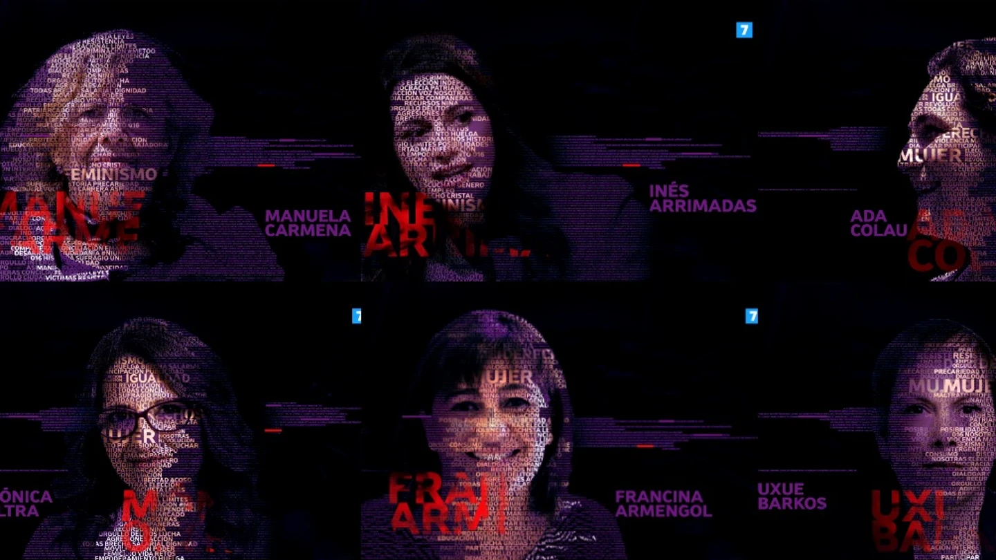 Manuela Carmena, Inés Arrimadas, Ada Colau, Mónica Oltra, Francina Armengol y Uxue Barkos, este domingo con Ana Pastor en El Objetivo Manuela Carmena, Inés Arrimadas, Ada Colau, Mónica Oltra, Francina Armengol y Uxue Barkos, este domingo con Ana Pastor en El Objetivo