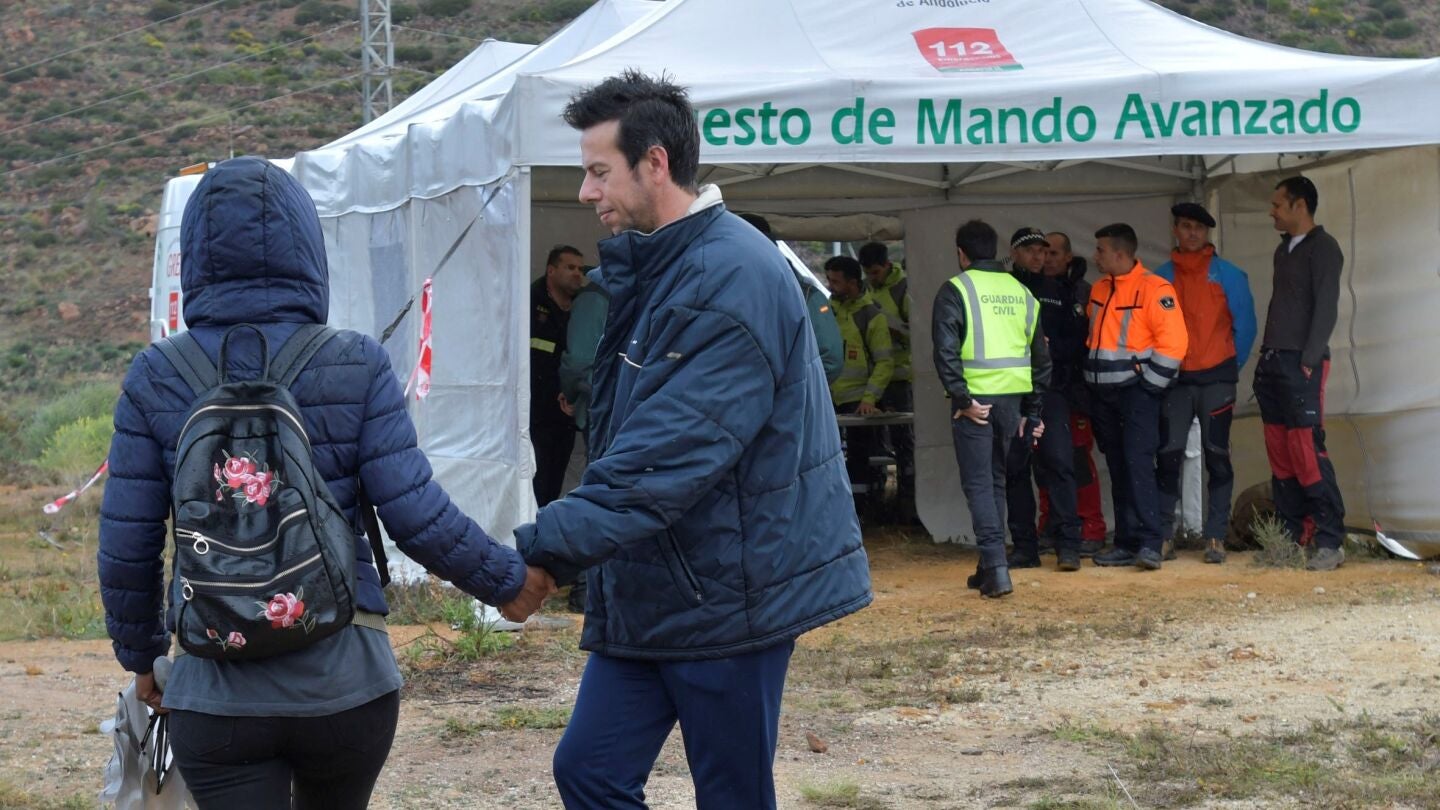 El padre del menor desaparecido en el paraje de las Horticuelas en Nijar