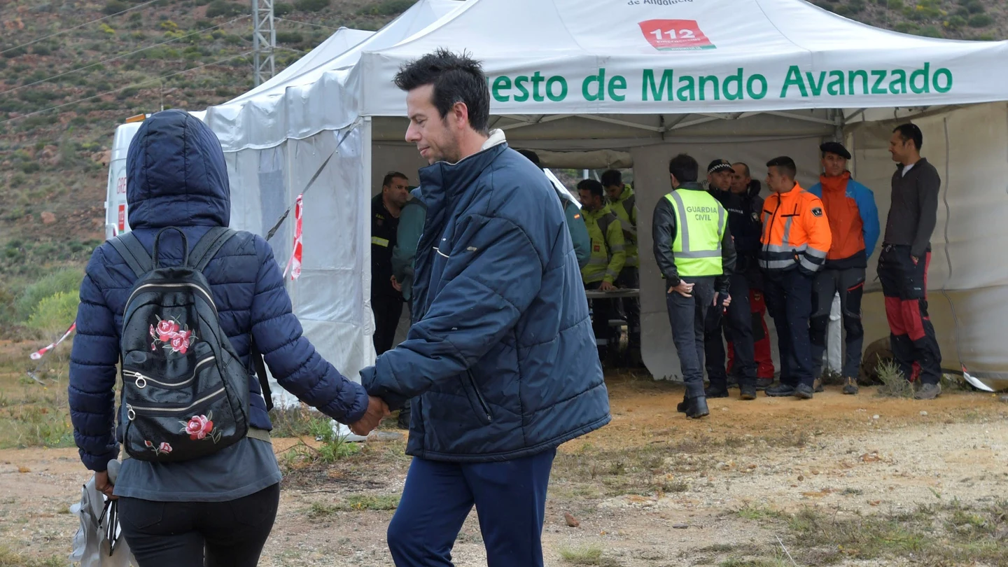 El padre del menor desaparecido en el paraje de las Horticuelas en Nijar El padre del menor desaparecido en el paraje de las Horticuelas en Nijar