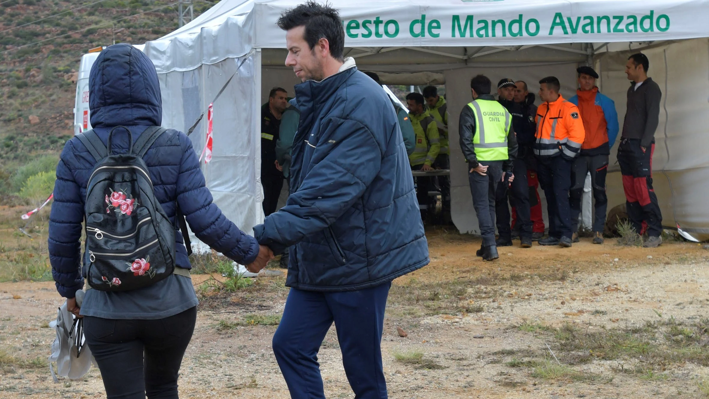 El padre del menor desaparecido en el paraje de las Horticuelas en Nijar