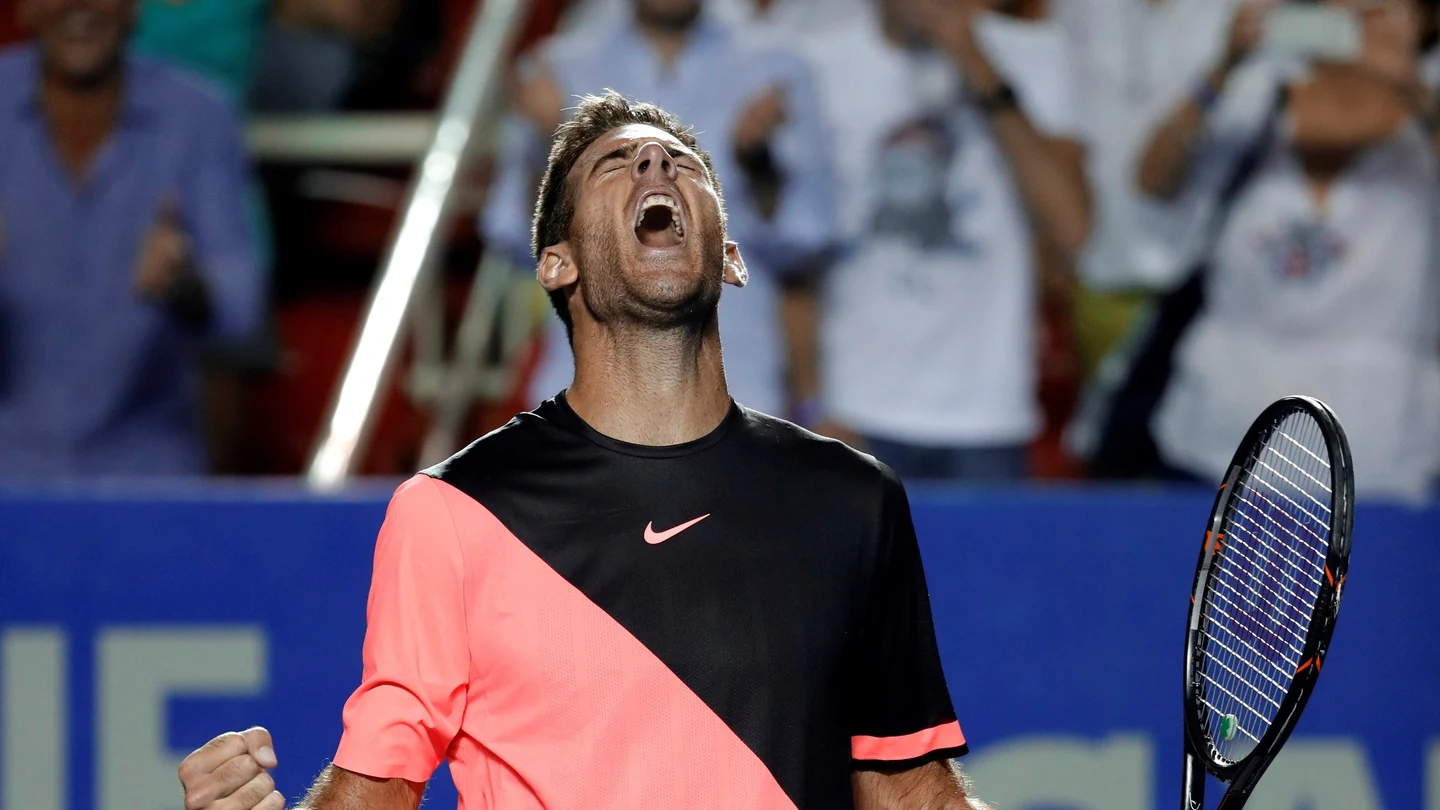 Del Potro, tras vencer a Thiem Del Potro, tras vencer a Thiem