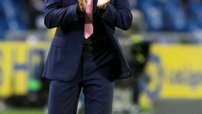 El entrenador de la UD Las Palmas, Paco Jémez. 