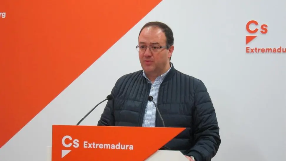 Cayetano Polo, portavoz de Ciudadanos en Extremadura