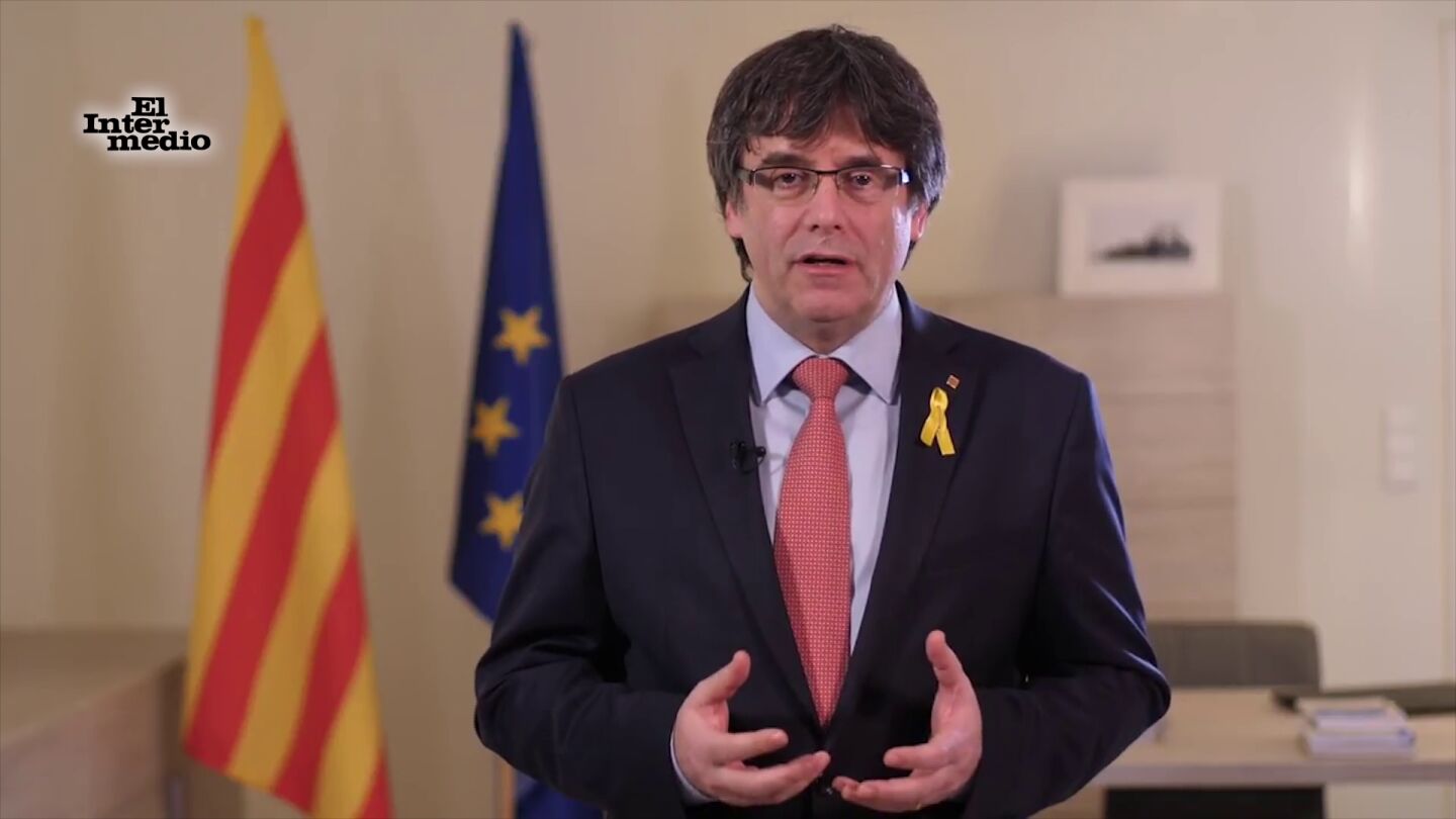 Carles Puigdemont, v&iacute;deo manipulado