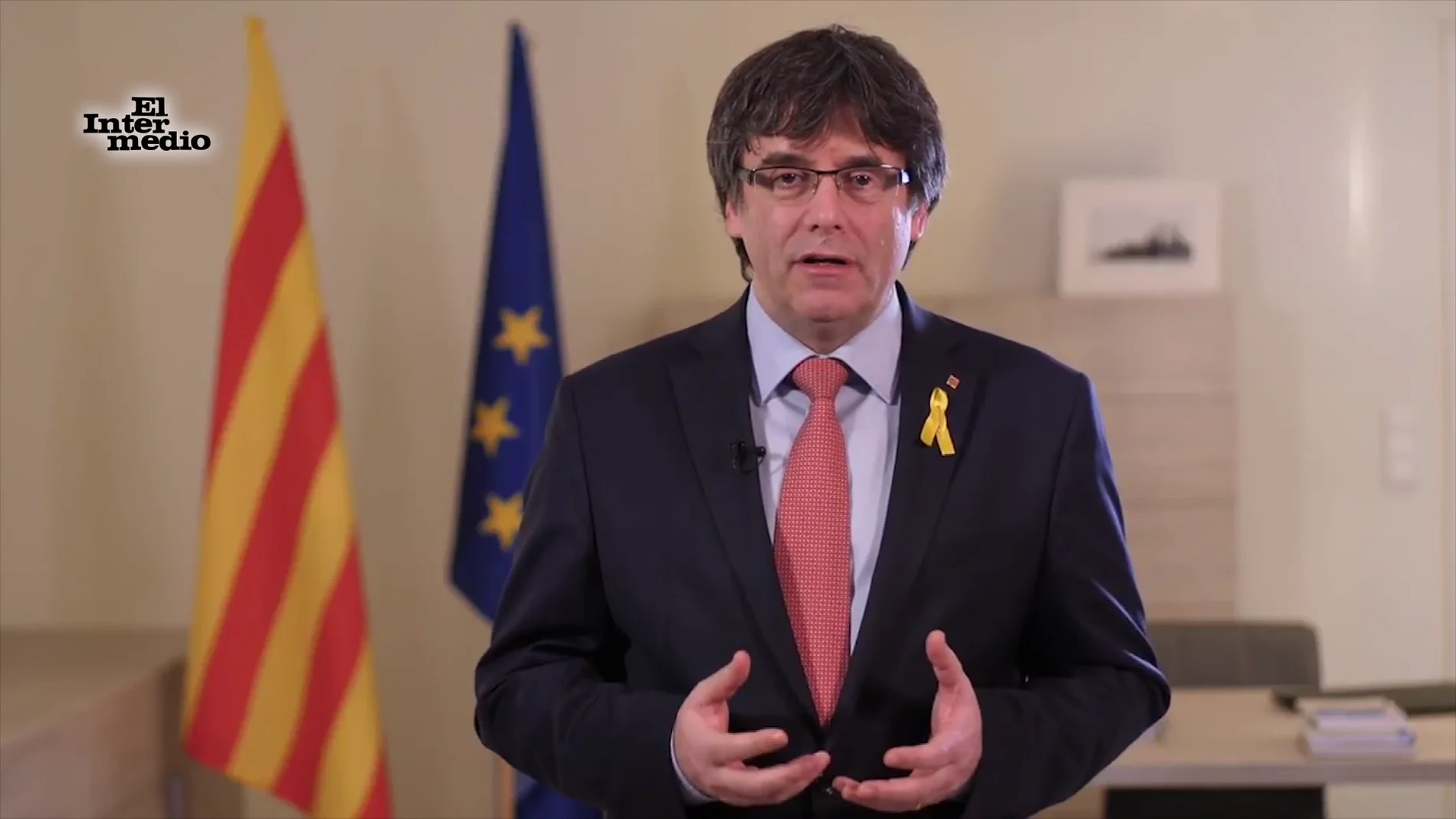 Carles Puigdemont, vídeo manipulado