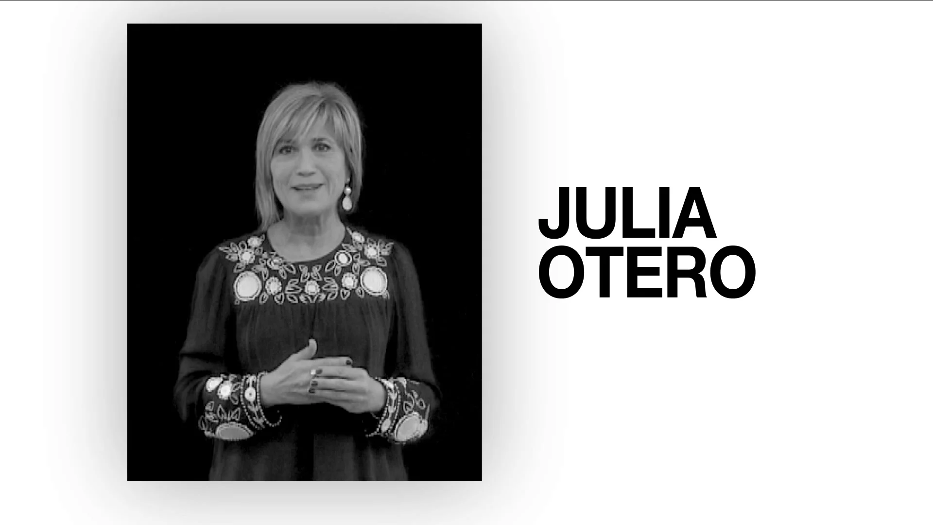 Julia Otero en 8-Mujeres