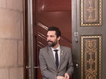 El presidente del Parlament de Cataluña, Roger Torrent El presidente del Parlament de Cataluña, Roger Torrent