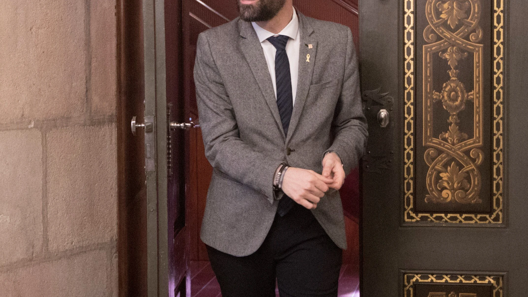 El presidente del Parlament de Cataluña, Roger Torrent